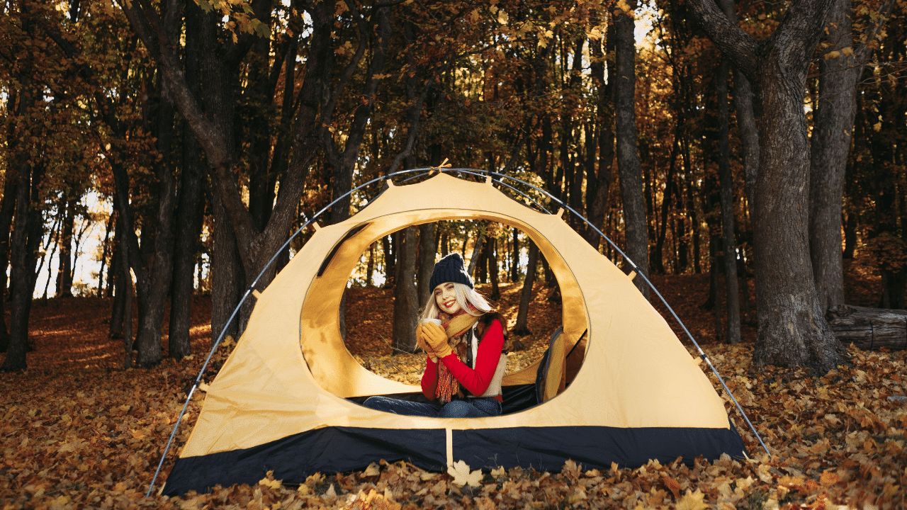 Camping in Fall